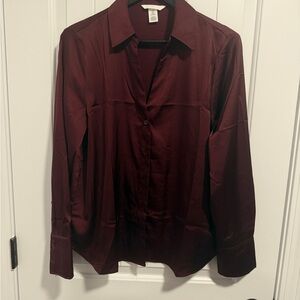 H&M Deep Red Shirt